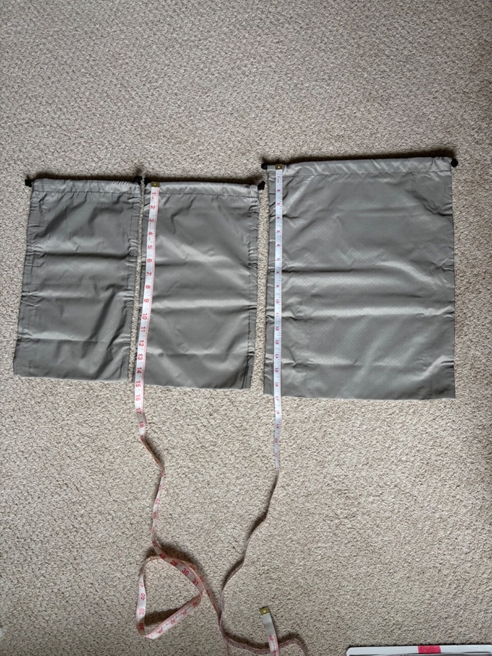 Monos Luggage laundry shoe drawstring packing bags - Picture 3 of 8